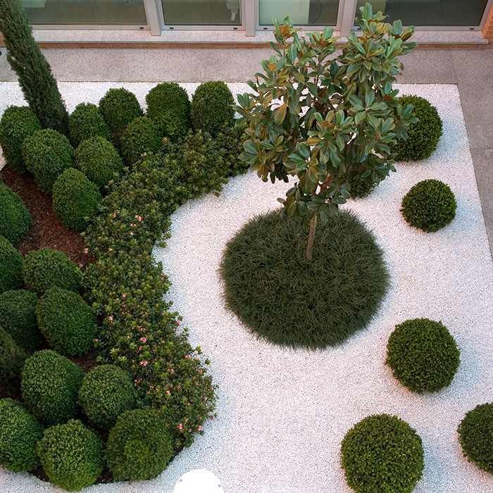 Una fabbrica due giardini